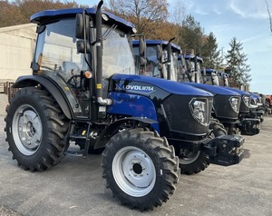 二手LOVOL拖拉机50马力4wd 30hp 40hp 70马力75hp 140hp 100HP 150HP农用拖拉机4x4，带空调