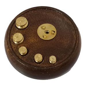 Old Tradicional Goldsmith Peso (tarazu) showpiece Latão Balança Balança Justiça Lei Escala Decoração - Product Image 4