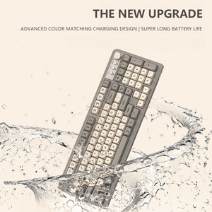 2.4G Wireless Dual-mode Color <strong>Keyboard</strong> Display Mechanical Feel Silent Office <strong>Computer</strong> High-value Mechanical <strong>Keyboard</strong> - Product Image 5
