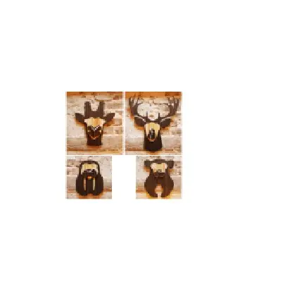 Orologio da parete personalizzato a forma di animale moderno per orologi da parete con decorazione natalizia nuovo stile prezzo all'ingrosso di vendita caldo