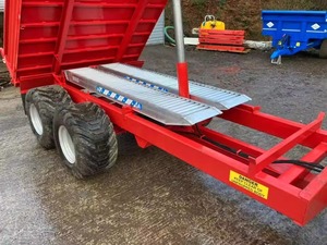 טריילר dump הידראולי עבור מטעין dipper tripper tripper tripper עם איכות גבוהה זמין
