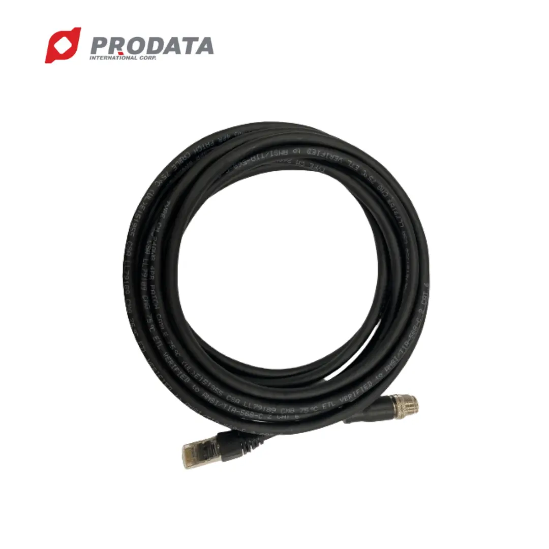 Conector de cable Vision Camera M12 8Pin a RJ45 Cat7