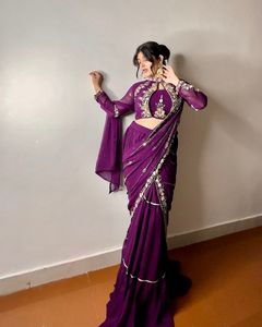 LEHENGA SAREE Bollywood Party Wear Indian Pakistani New <strong>Sari</strong> Wedding Designer - Product Image 5