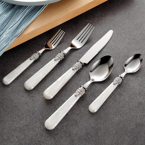 Mirrored Steel Cutlery and Tabletop Dining <strong>Ware</strong> Supplies at Reasonable Price Silverware and Flatware <strong>Silver</strong> Color Shiny Polish - Product Image 5