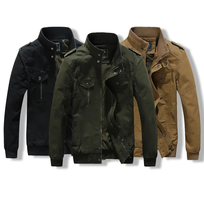Jaqueta masculina de manga longa, qualidade garantida de baixo preço, casaco com manga comprida, plus size, com embalagem personalizada.