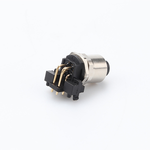 M12 Panel Mount 2p 3p 4p 5p 6p <strong>Sensor</strong> X L <strong>Code</strong> Socket Plug 90 Degree Elbow Assembly Connector Solder Screw - Product Image 4
