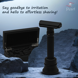 Pearl Wet Shaving Flexi <strong>Razor</strong> with Stainless Steel Blade 6-Digit Settings Mild to <strong>Aggressive</strong> 6 Face Shaving <strong>Razor</strong> Game-Changer - Product Image 4