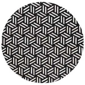 Elegant Luxury Bone Inlay Decor Handmade Eco-Friendly <strong>PVC</strong> <strong>Table</strong> Mat Pad Tray Unique Home Decorations-Set of Round <strong>Coasters</strong> - Product Image 3