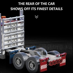 Unisex Kids Building Block Set MOC Bricks Block Model City Street <strong>Highway</strong> Scene Heavy Truck Puzzle Assembly Plastic Collect <strong>Toy</strong> - Product Image 4