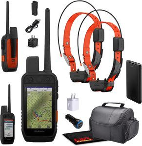 最佳价格Garmins Alpha 300i手持式高级狗跟踪和训练系统，带2个Garmins的inReach技术捆绑包 - Product Image 1