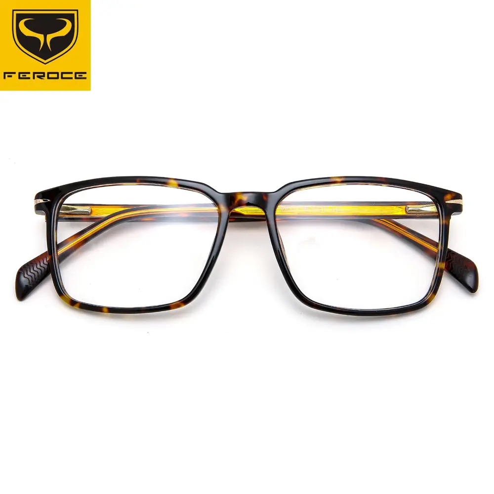 FEROCE Factory Price Customized Eyeglass Frame Eyeglasses Acetate Optical Frames Eyeglasses Frames