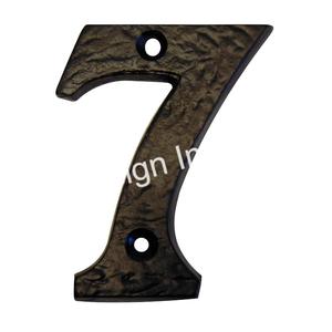 Super Sales <strong>Seven</strong> Iron <strong>Number</strong> Model Wholesale Supply Cast Iron Elegant Metal Mathematics <strong>Number</strong> Word From India - Product Image 1