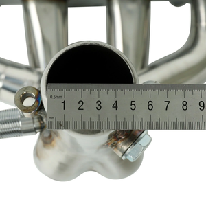 排気マニフォールドヘッダガスケットキット1995-1999年用Mitsubishi Eclipse 2G 420A 2.0L NAステンレス排気ヘッダーUSA在庫T-304 - Product Image 5