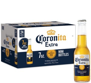 CoronaBeer从墨西哥进口的棕色盒子4X6包355毫升瓶