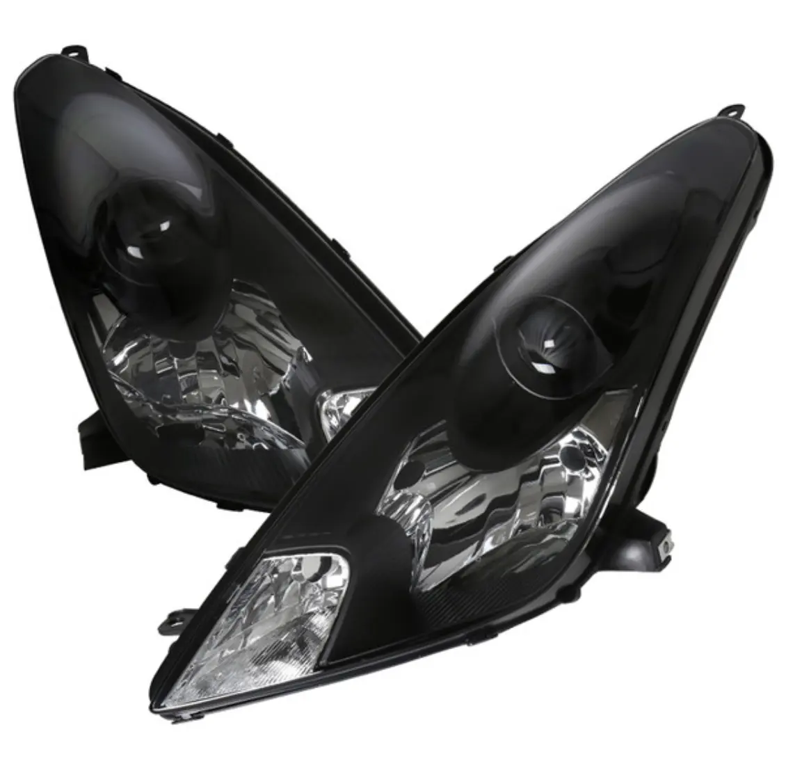 Faros delanteros de proyector de luz delantera de gran venta para Toyota Celica 2000-2005 (negro/transparente)