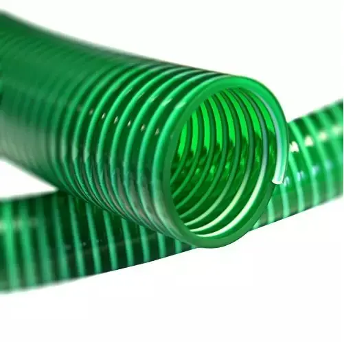 Высококачественные гибкие зеленые всасывающие шланговые трубы из ПВХ от 20 мм (3/4 ") до 150 мм (6") для сельскохозяйственных водяных насосов, для добычи полезных ископаемых
