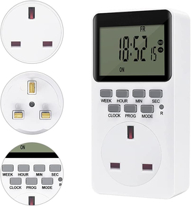 UK Electronic Digital Plug-in Timer, programmier bare Timer-Buchse mit LCD-Display - Product Image 2