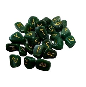 ירוק ירקן קריסטל rune קריסטל rune טבעי wicca אבן אנרגיה טבעית עבור ניבוי, מדיטציה, אינטואיציה