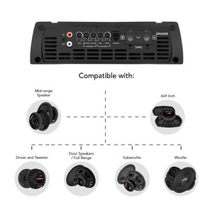 Taramps <strong>MD</strong> 8000.1 Digital Amplifier 1 or 2 Ohms 8000 Watts RMS <strong>Car</strong> <strong>Audio</strong> Monoblock Great for <strong>Car</strong> <strong>Audio</strong> Subwoofer Sound <strong>MD</strong> 8k - Product Image 5