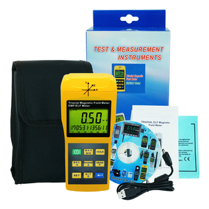 High Quality Digital Tri-axial Electromagnetic Field Radiation Detector <strong>Data</strong> <strong>Logging</strong> 9999 with CD USB <strong>Software</strong> EMF Meter - Product Image 3