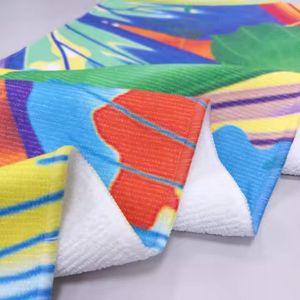 Dijital baskı teknolojisi ile emici fantezi ter plaj havlusu - Product Image 2