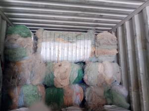 ניילון pa6 גרוטאות פסולת פסולת פלסטיק חומר מ multipilament & monofilament רשתות דגים
