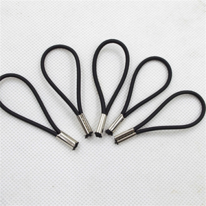 Colorful <strong>Elastic</strong> Bungee Cord with Metal Clasp Woven Round Style <strong>String</strong> for Shoes Bags Garments - Product Image 1