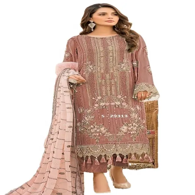 Latest Collection of Women Salwar Kameez Pakistani Party Wear Salwar Suits for Worldwide Supplier and Exporter