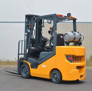 3トンのかなり使用されたディーゼル2トンフォークリフト3000kgフルフォークリフトを購入する。