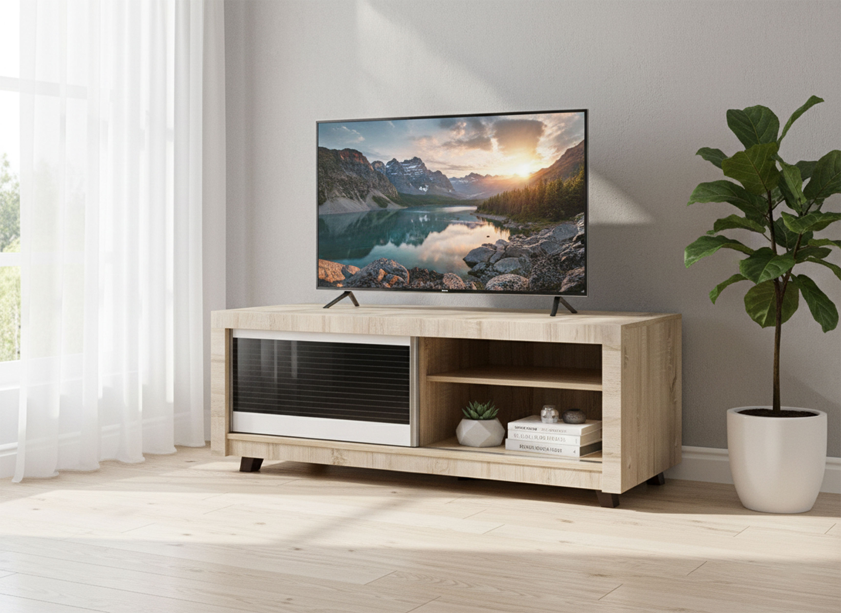 Light Somana Oak + White