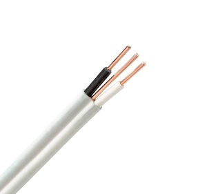 Abd pazarı için tasarlanmış PVC yalıtım katı iletken ile NM-B 14 2 AWG elektrik teli 600V bina kablosu - Product Image 4