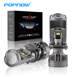 ไฟหน้ารถยนต์ที่สดใสเป็นพิเศษไฟสูงไฟต่ํา H4 เลนส์โปรเจคเตอร์ Bi-led ขนาดเล็กไฟหน้าแบบ LED - Product Image 1