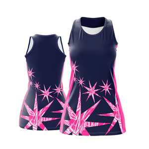 קבוצה מותאמת אישית <span class=keywords><strong>netball</strong></span> חצאית אחידה עם חולצה מודפסת חולצה מעוצבת על ידי יצרן אחיד באיכות מעולה