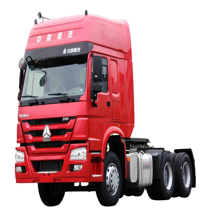 Venda quente de fábrica na China, caminhões em boas condições com pneus de trator