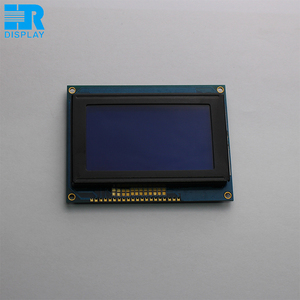 12864 modulo lcd monocromatico 3.3V/5V schermo 128x64 display grafico con word bank ST7920 display lcd blu display SPI 128x64 - Product Image 3