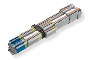 Bloque de terminales de doble capa 16A 500V Push-In RPTTB1.5 Carril DIN para aplicaciones automotrices y de resorte Hecho de PC y nailon - Product Image 6