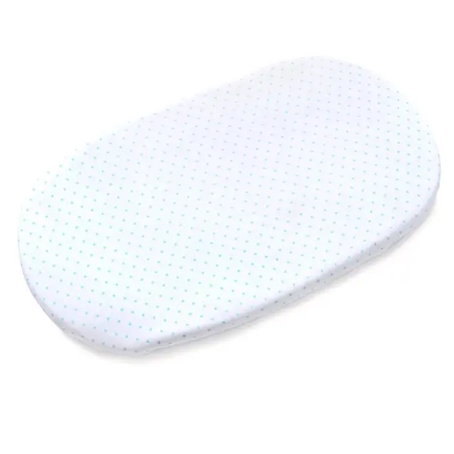 100% algodón/Spandex Material multicolor cuna de Bebé Ropa de cama ajustada sábana de cuna personalizada sábanas de cuna de bebé de punto recién nacido