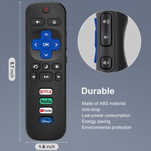 Universal Remote <strong>Control</strong> for Roku, TCL, Hisense Smart TVs with Streaming and Multi-Device Compatibility - Product Image 1