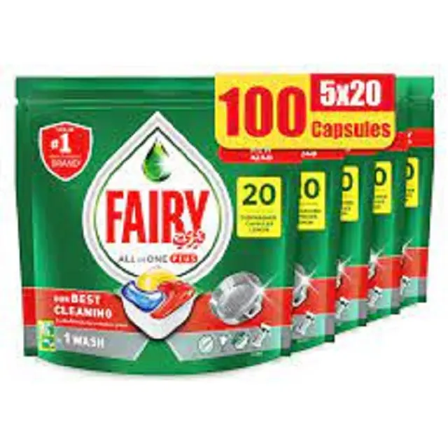 Таблетки для посудомоечной машины «все в одном» от Fairy Platinum Plus Expert, 42 упаковки