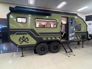 批发价舒适定制轻型野营房车微型家用拖车 - Product Image 2