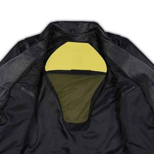 高品质皮革保护摩托车夹克护甲肩部肘部和背部专业制造服务 - Product Image 1