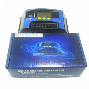 Il regolatore di carica solare 30A MPPT 12V 24V 30A PWM regolatore di carica solare con due USB - Product Image 1