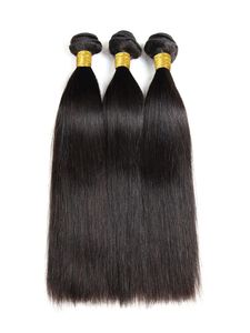 カンボジアのストレートヘアウェフレミー & 非レミー高品質人間の生毛エクステンション