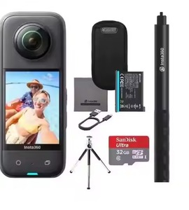 免费送货Insta 360 X3运动相机5.7K视频10m防水流态稳定