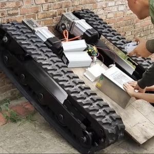 Robot Crawler Chassis mit Stahlrahmen und Fernbedienung - Product Image 6