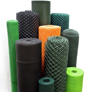 ポリエチレンPEプラスチックネット保護伸縮弾性プラスチックフラットフェンスネットジオグリッドメッシュチキン用 - Product Image 2