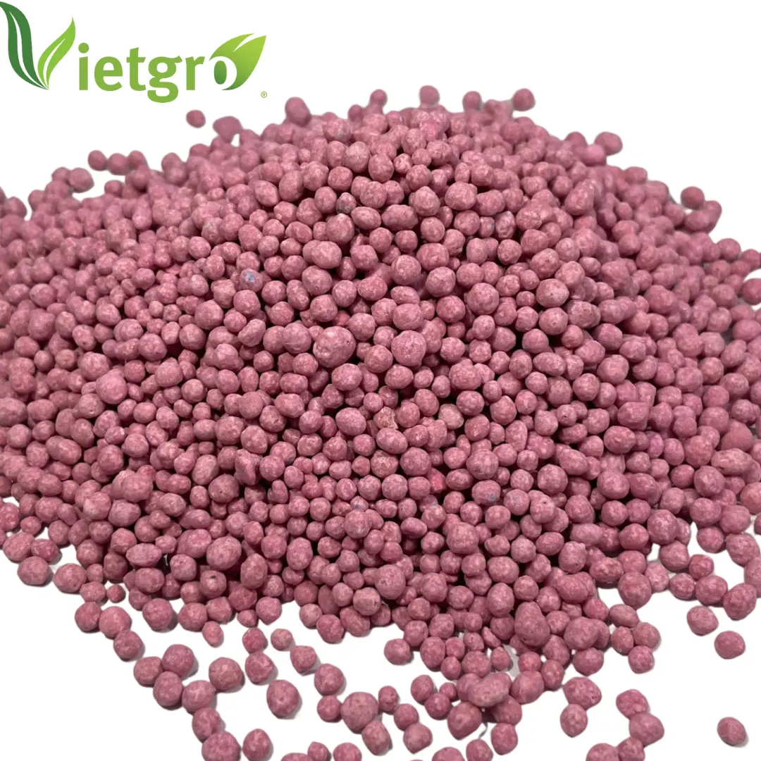 VG NPK ammino 16-7-18 + TE-fertilizzante composto-fertilizzante granulare-produttore vietnamita-colore: rosa chiaro-50KG