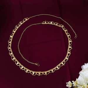 Indian Floral Body Jewellery Engraved Belt Belly Chain Wedding Kamarbandh Indian Wholesaler Jewelry Set for Women - Product Image 2