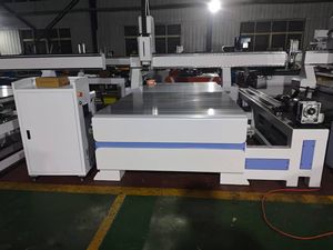 Máquina de carpintería de bajo costo de suministro de fábrica con sistema de 4 ejes DSP A18 giratorio lateral para enrutador CNC de grabado plano de cilindro de columna - Product Image 5