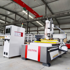 Fabbricazione 1325 atc router cnc cnc nidificazione macchina di taglio del legno con carico e scarico per mobili in legno router cnc - Product Image 5